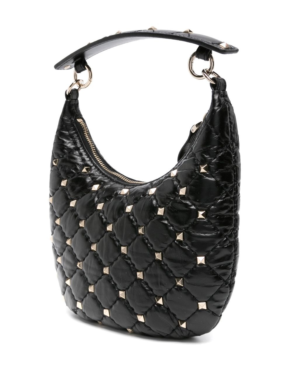 mini Rockstud-embellished tote bag - 3