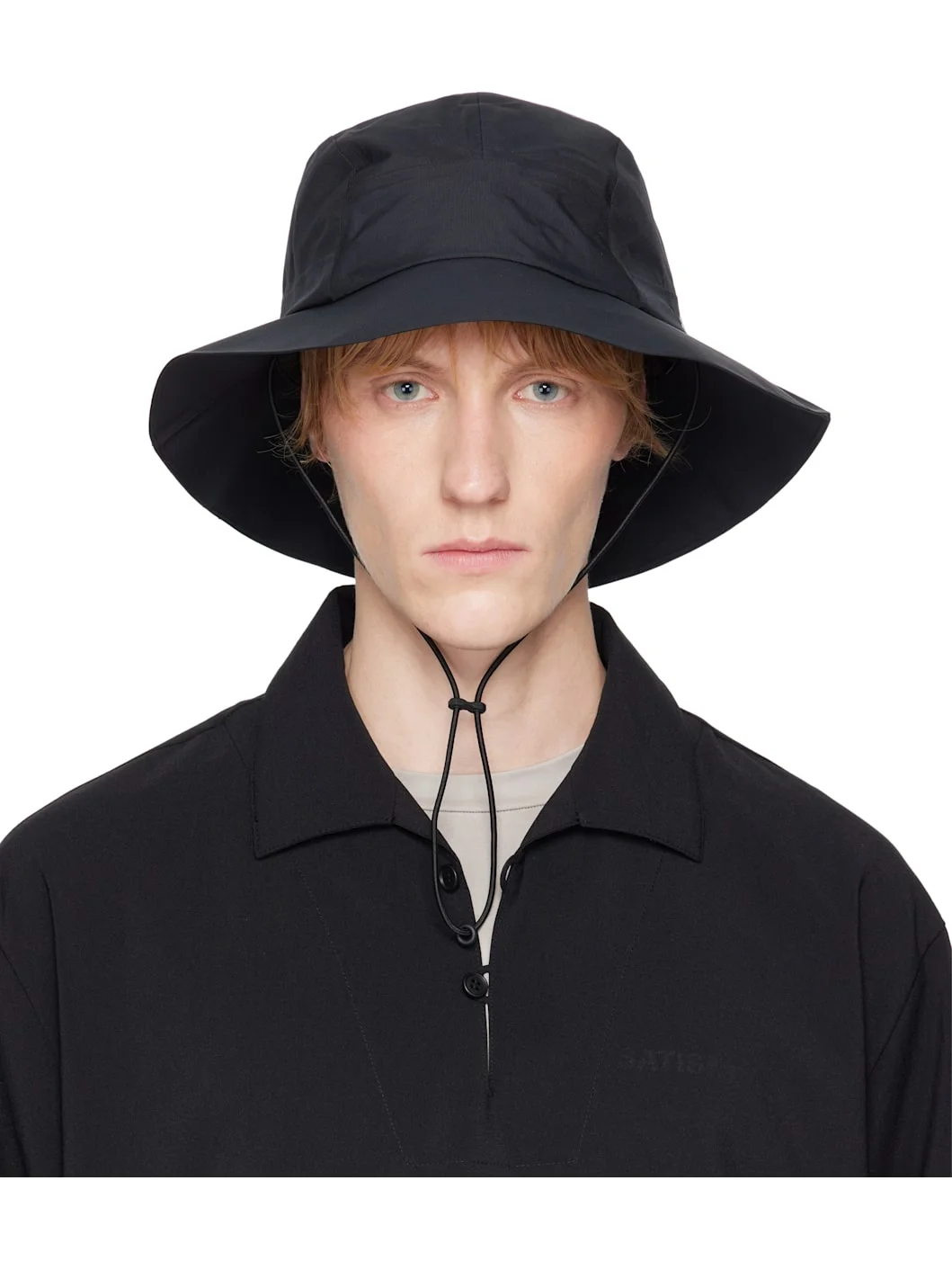 Black GORE-TEX Rain Hat - 1