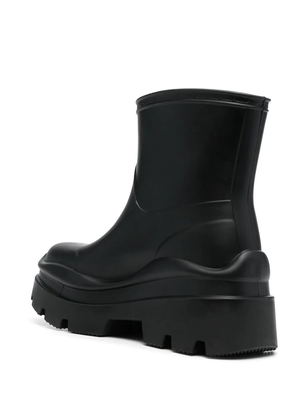 logo-embossed ankle boots - 3