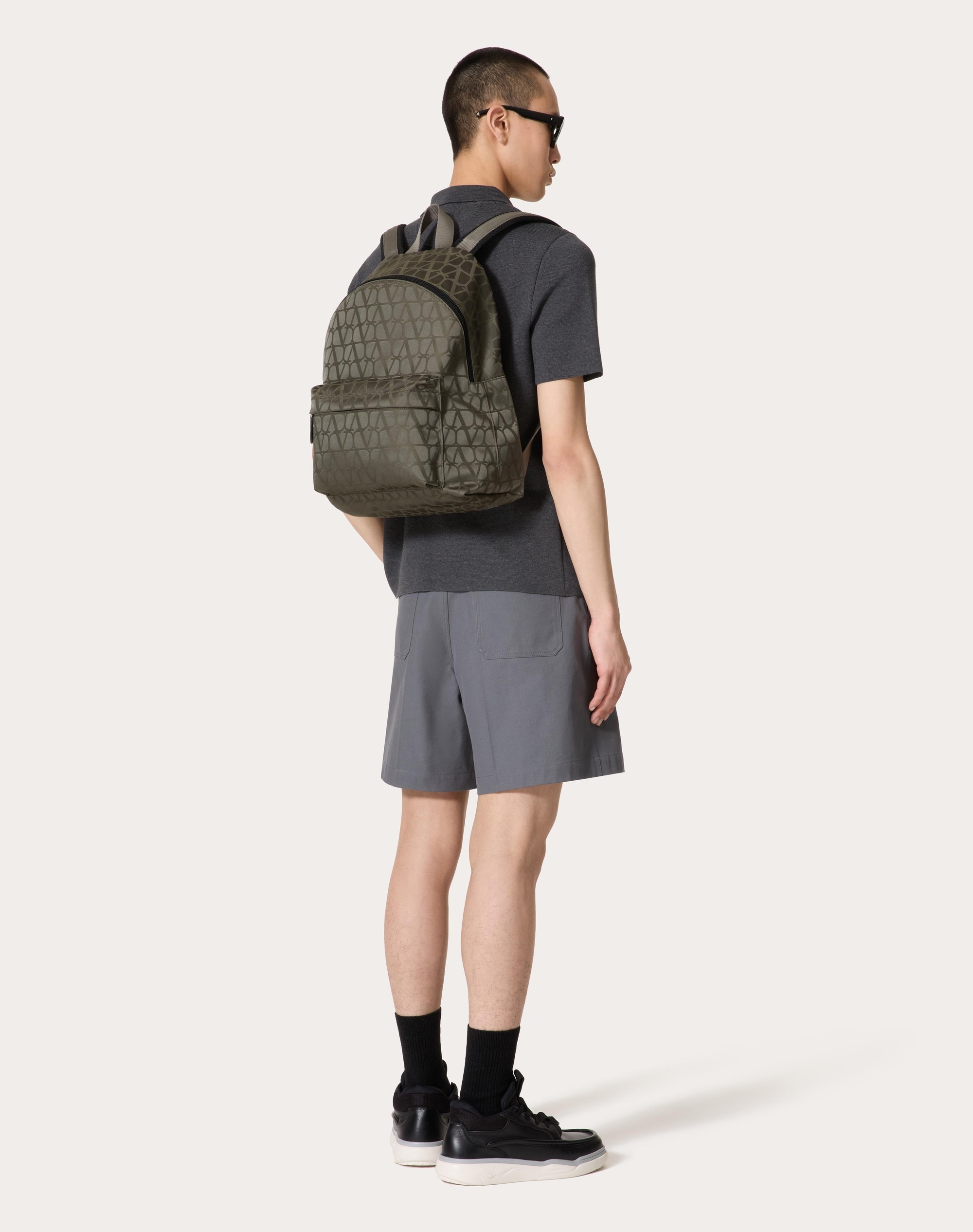 TOILE ICONOGRAPHE BACKPACK IN TECHNICAL FABRIC - 2