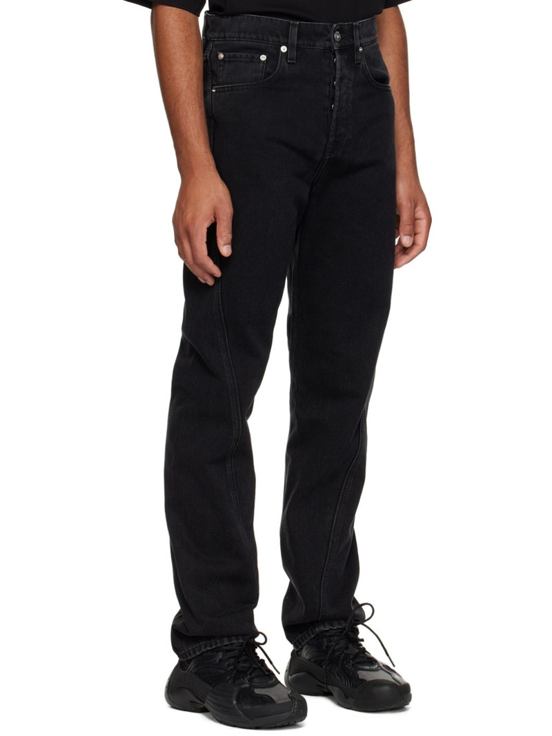Black Twisted Jeans 2