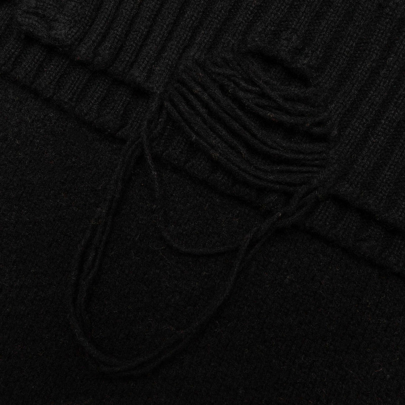 OVERSIZE CARDIGAN - BLACK 4