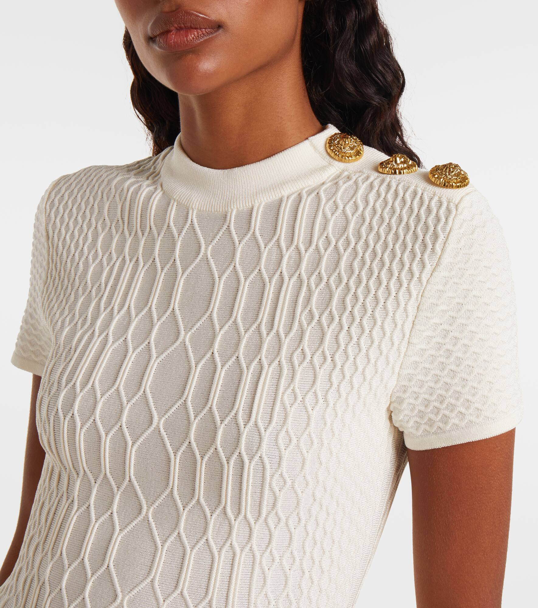 Knitted minidress - 4