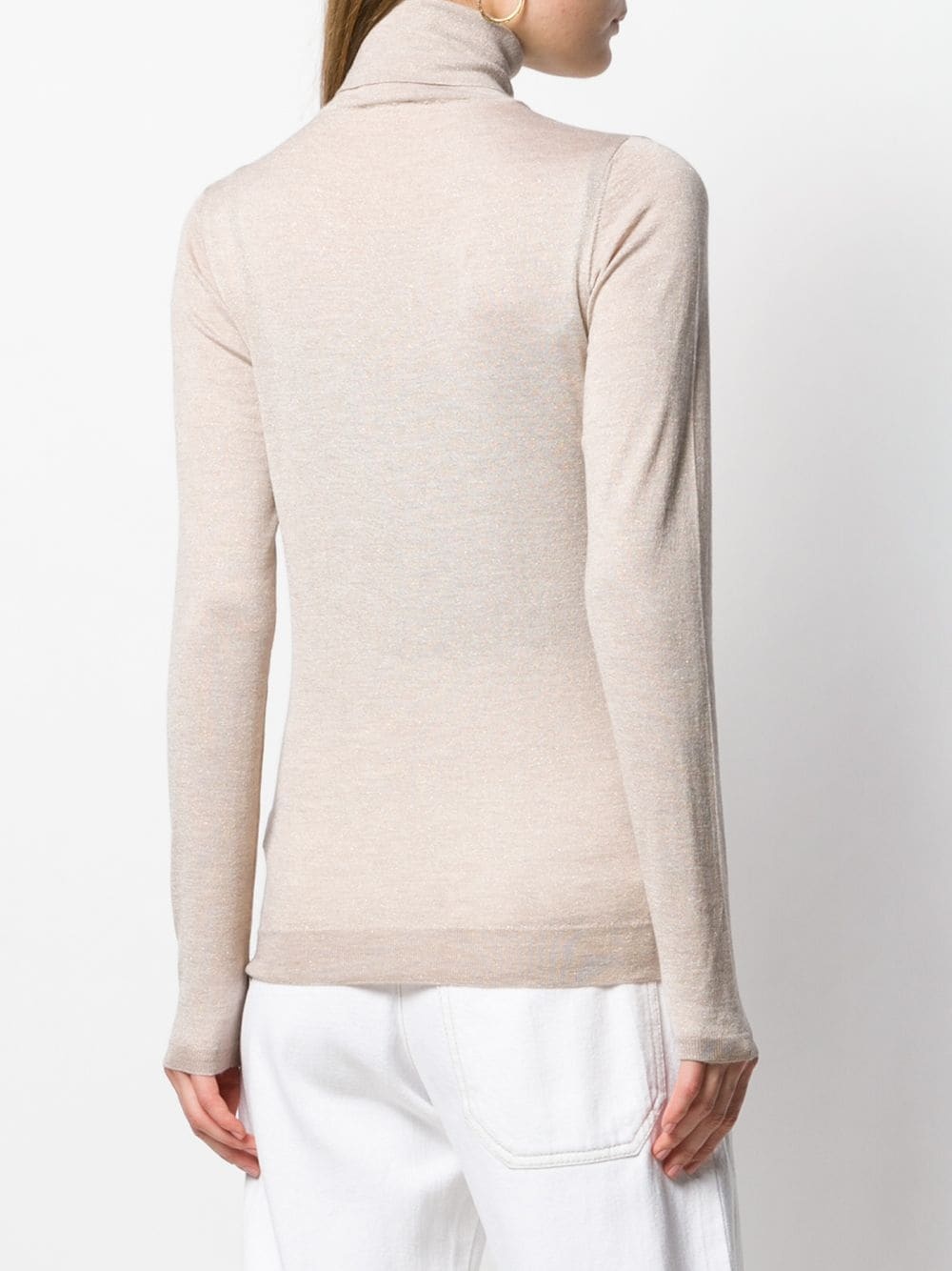 roll neck sweatshirt - 4