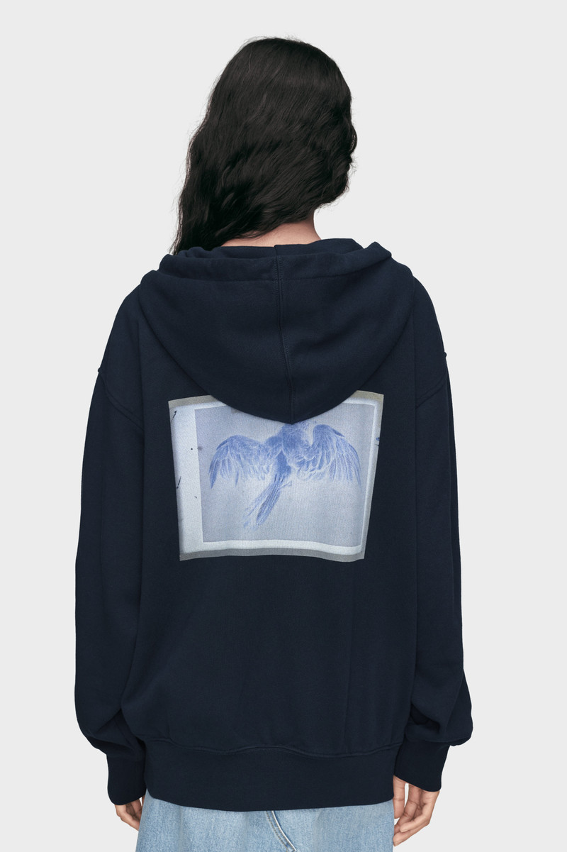 Cotton Zip Hooded Sweatshirt 4