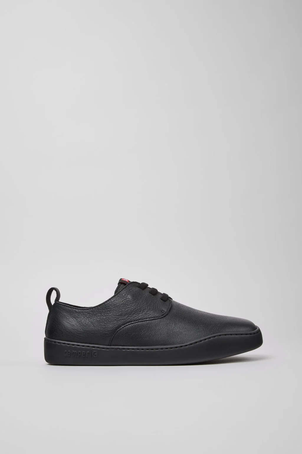 Peu Touring Black Leather Sneakers for Men. - 1