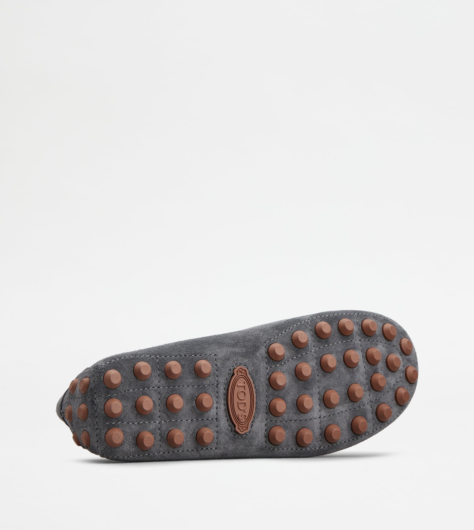 TOD'S GOMMINO BUBBLE IN SUEDE - GREY - 4