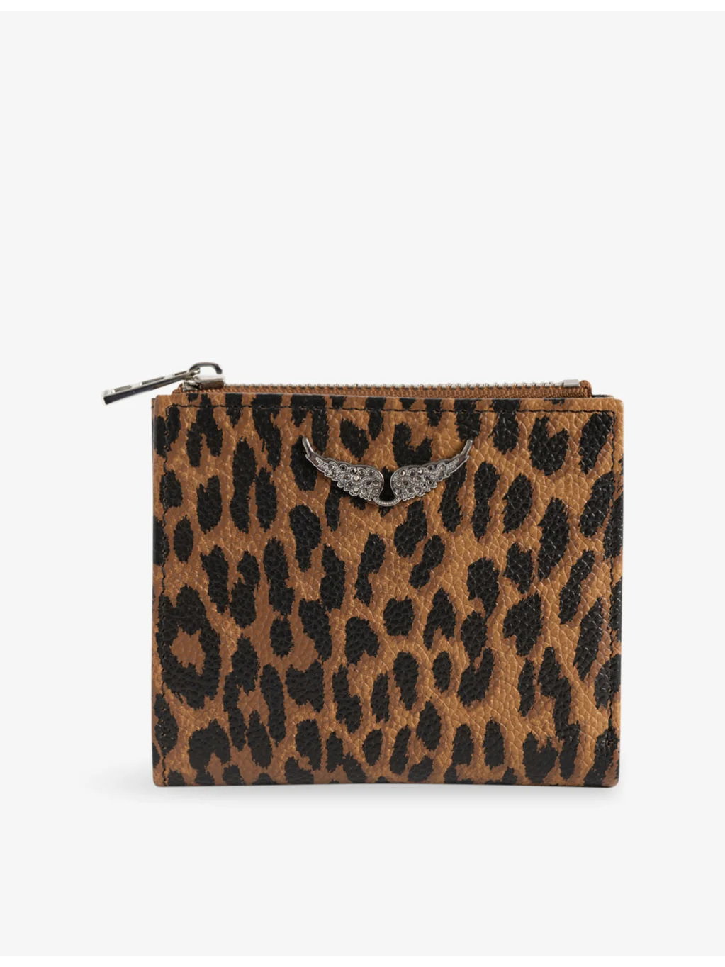 ZV Leopard Leather Wallet - 1