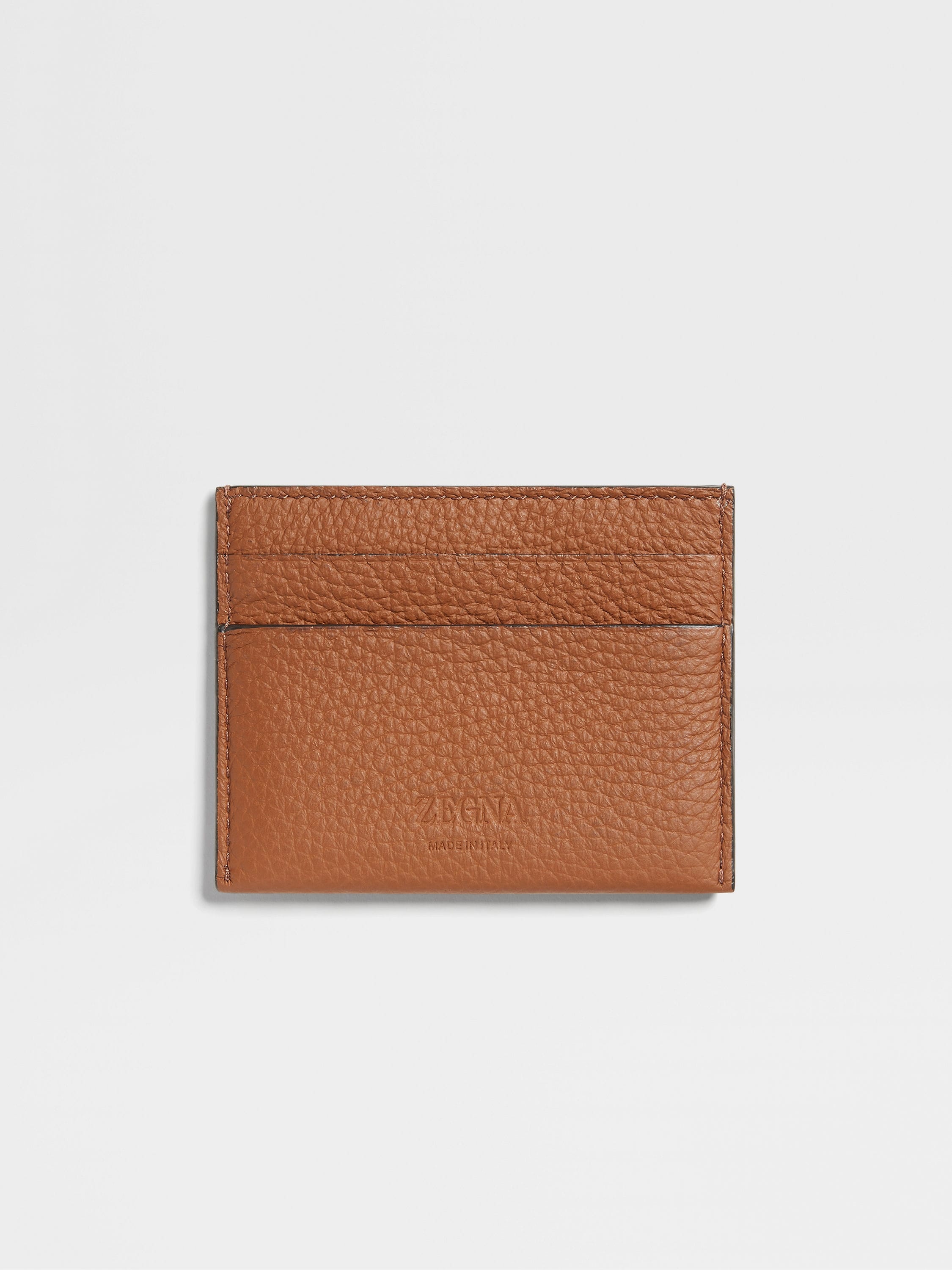 FOLIAGE DEERSKIN CARD CASE - 3