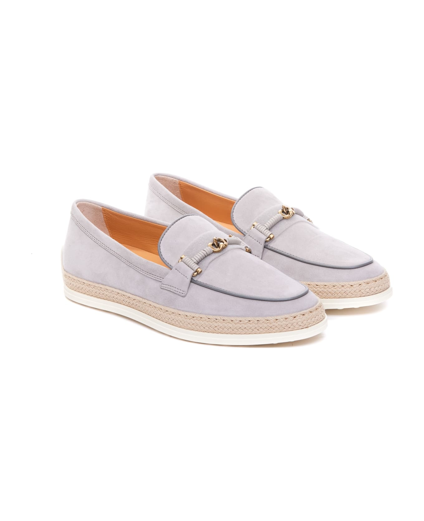 Suede Moccasin With T Ring Accessory - 4
