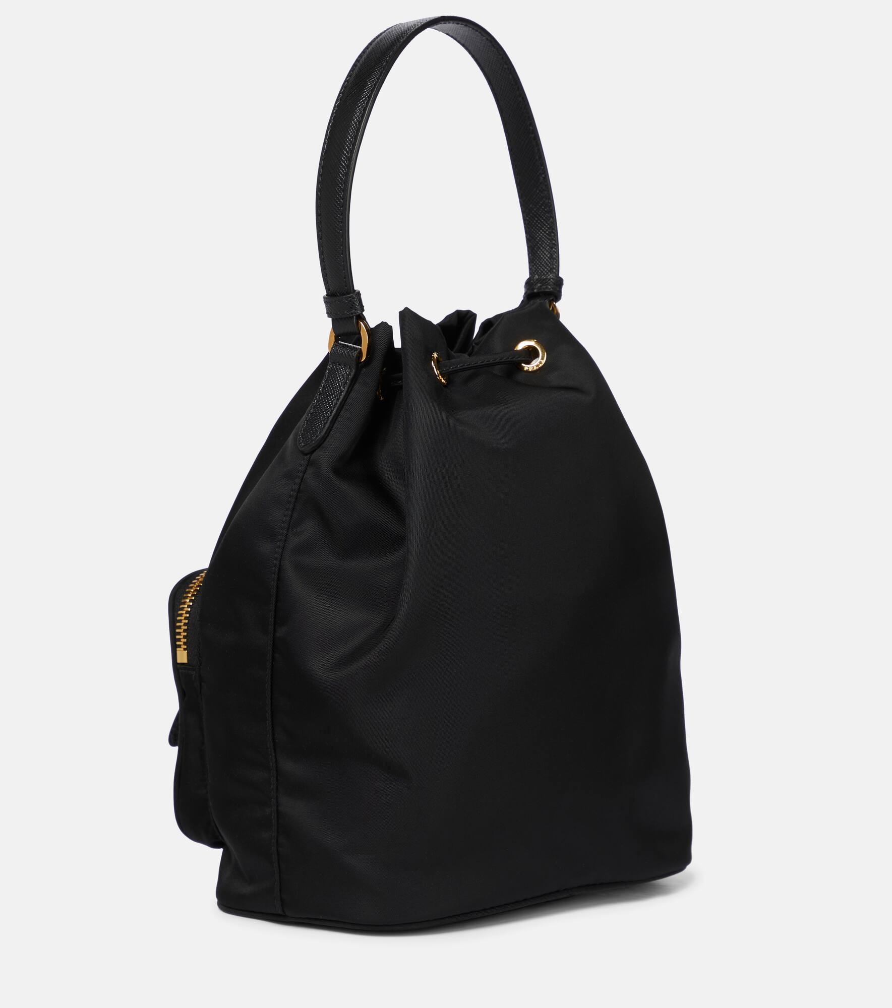 Duet Small Re-Nylon bucket bag - 4
