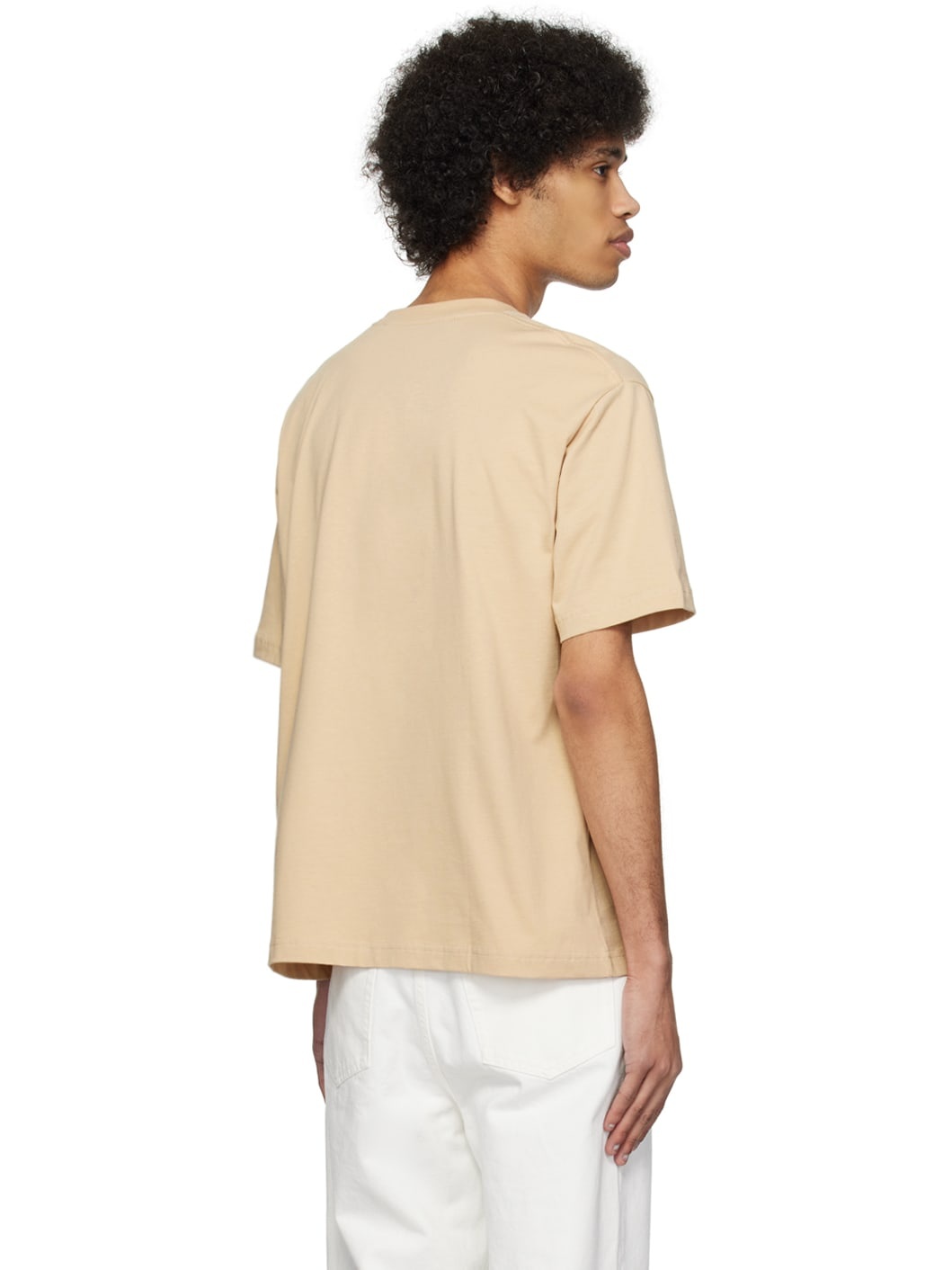 Beige Natacha Ramsay-Levi Edition Jean T-Shirt - 3