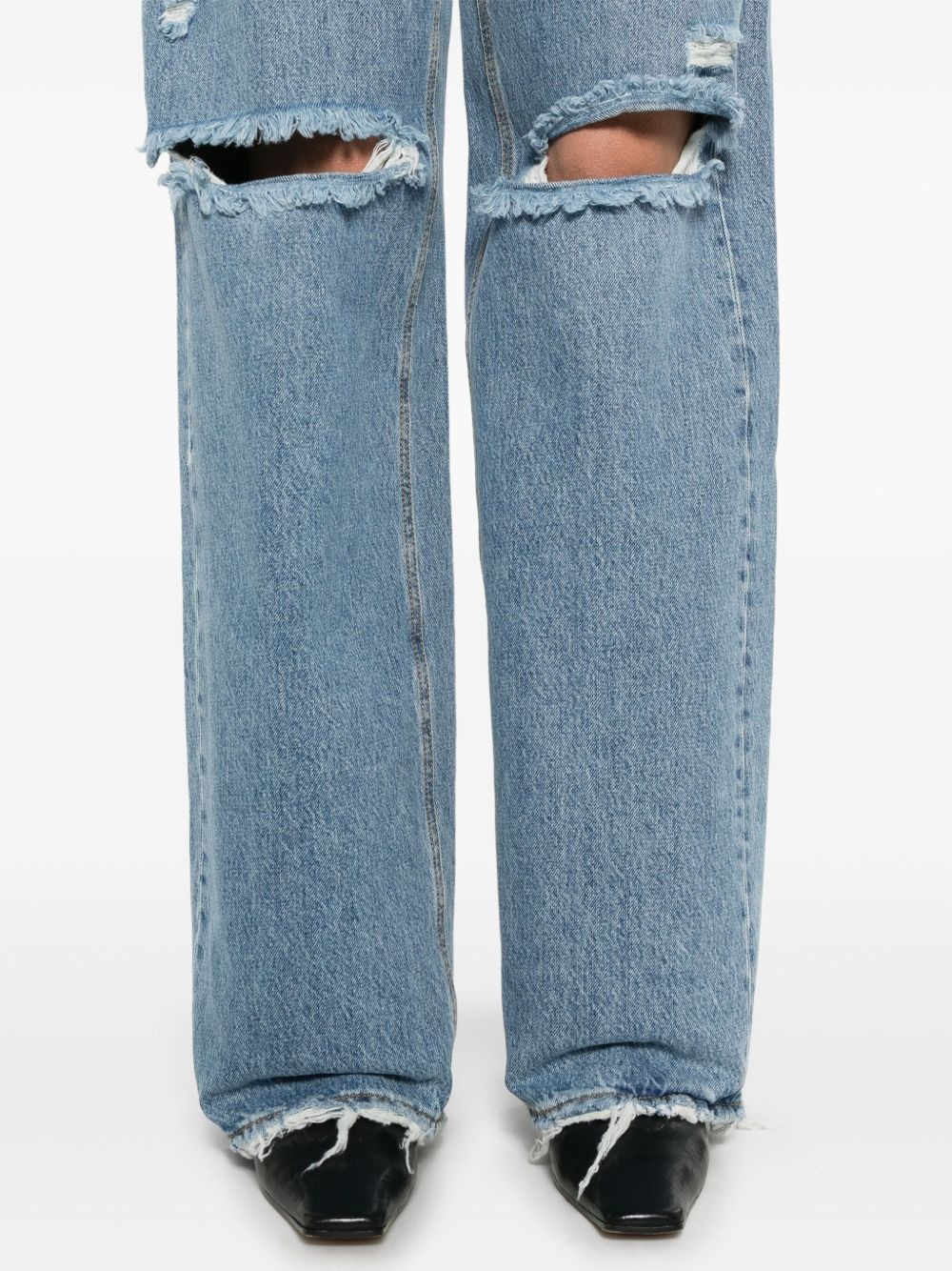 wide-leg jeans - 5