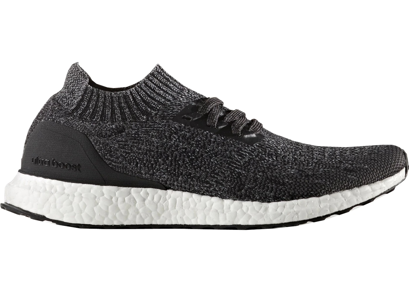 adidas Ultra Boost Uncaged Black Grey Three - 1