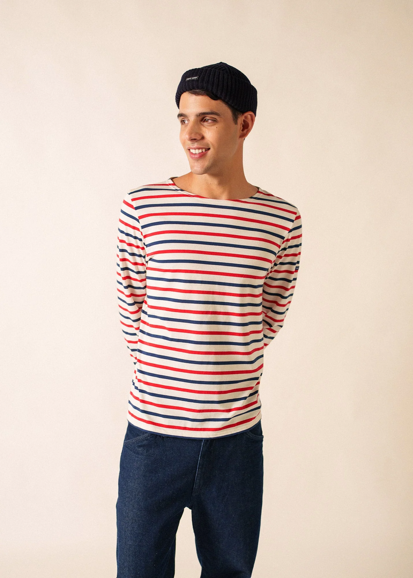 MINQUIERS MODERN TRI Tri-Color Breton Shirt - 1