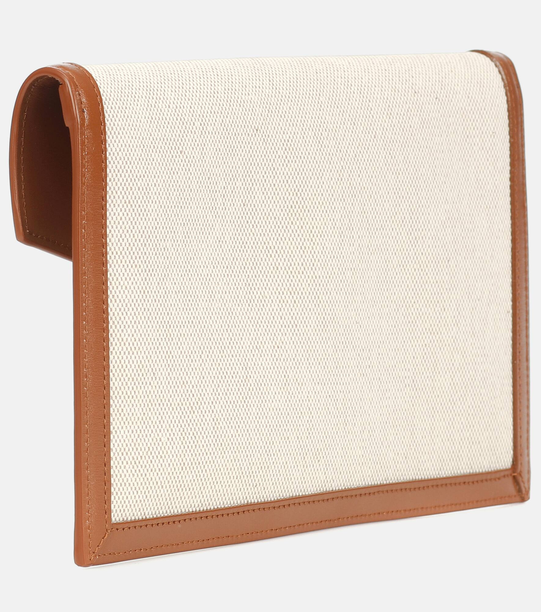 Uptown canvas clutch - 4