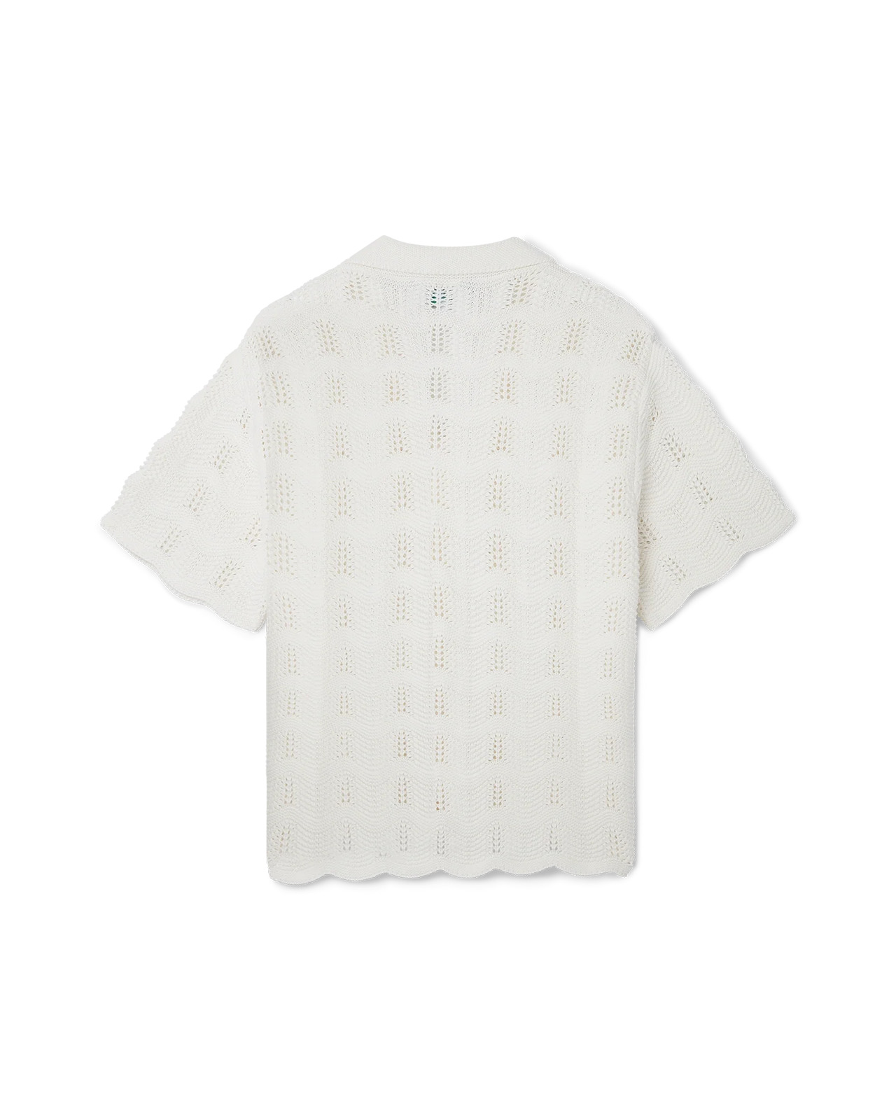 Wavy Crochet Shirt | Casablanca Paris - 2