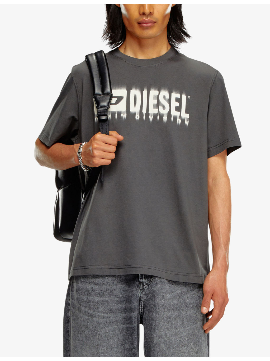 T-Adjust logo-print relaxed-fit cotton T-shirt - 3