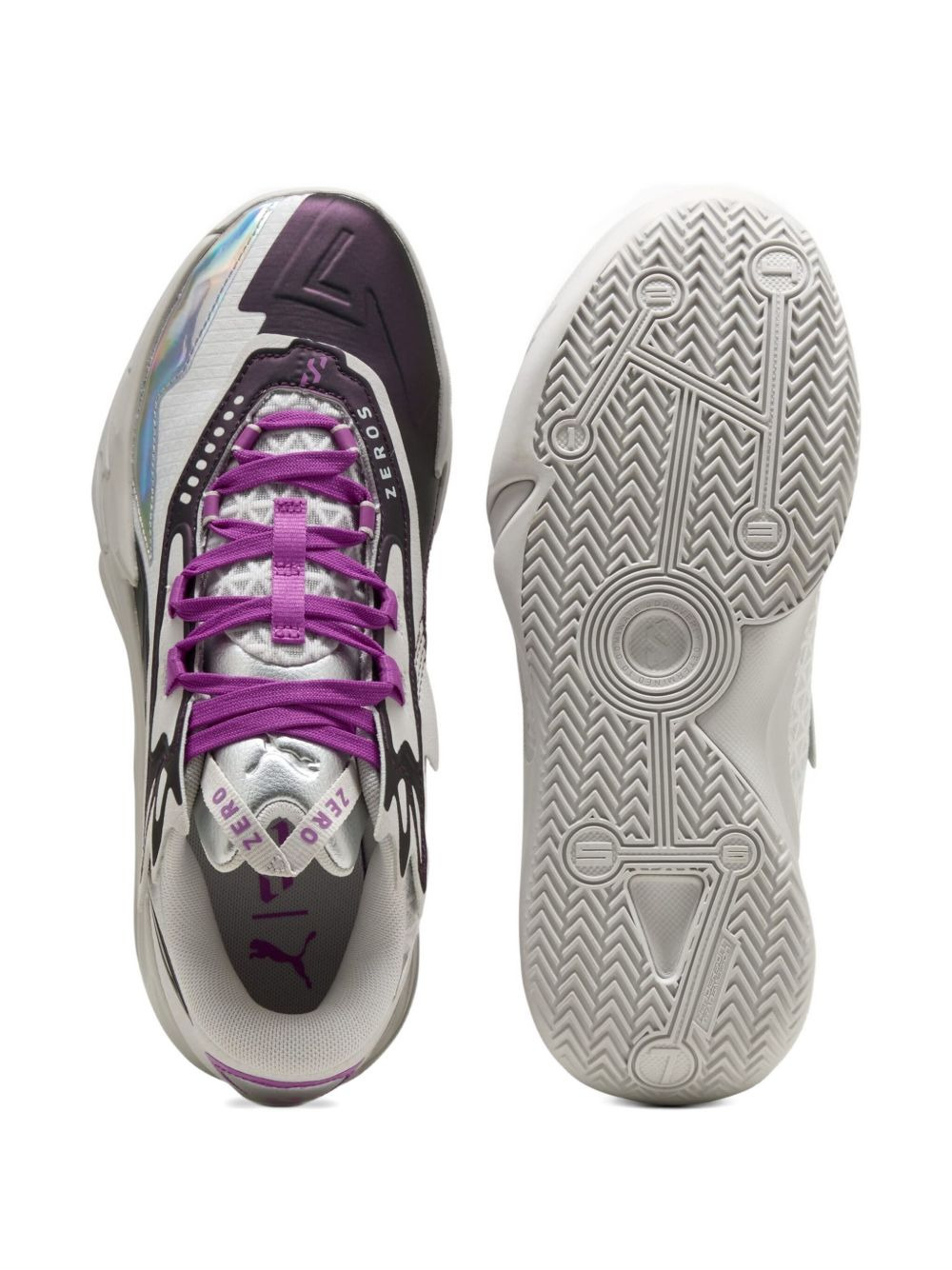 Scoot Zeros II "Feather Grey/Wild Berry" sneakers - 3