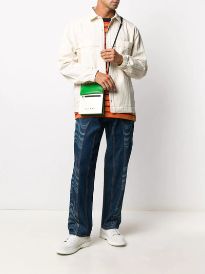 Marni two-tone messenger bag outlook