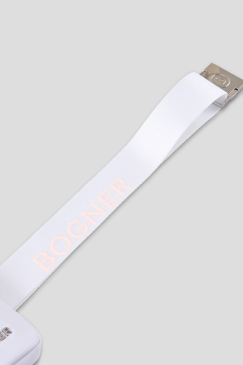 KLOSTERS ENJA MULTIPOCKET BELT BAG IN WHITE 5