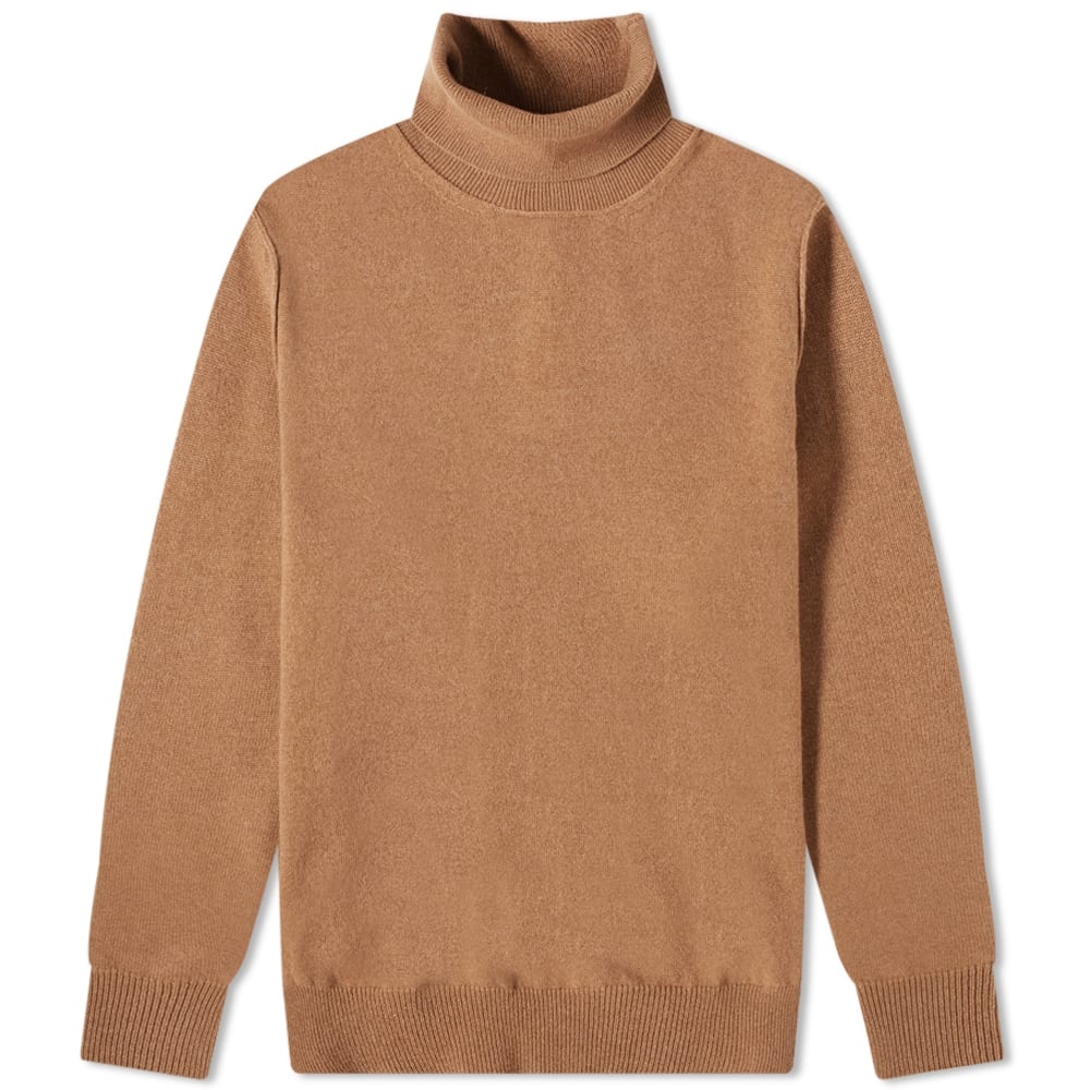 Maison Margiela Reversed Seam Roll Neck Knit - 1