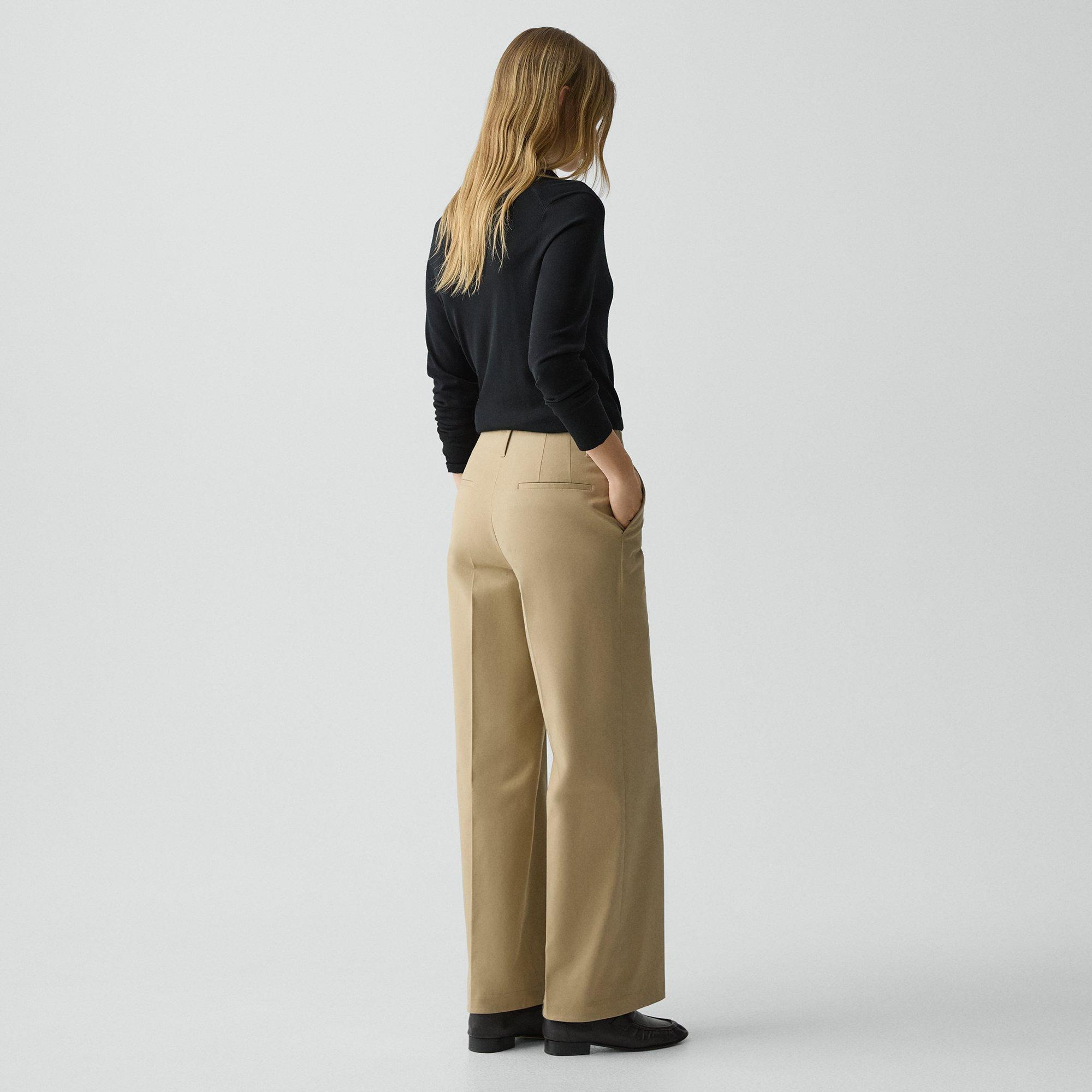 Classic Straight Pant in Brushed Chino - 4