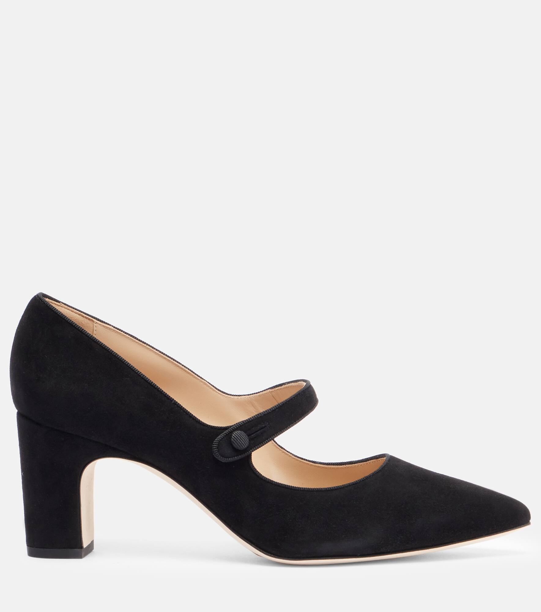 Campariba suede Mary Jane pumps - 4