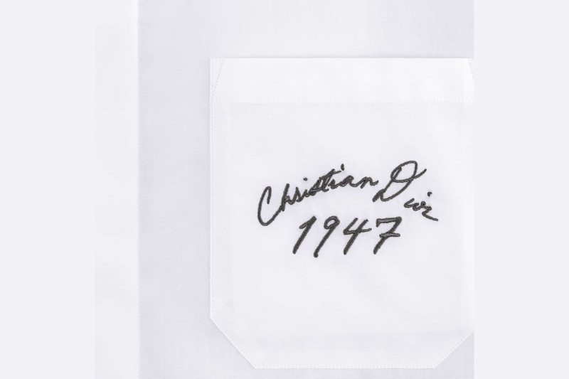 Handwritten Christian Dior 1947 Short-Sleeved Shirt 6
