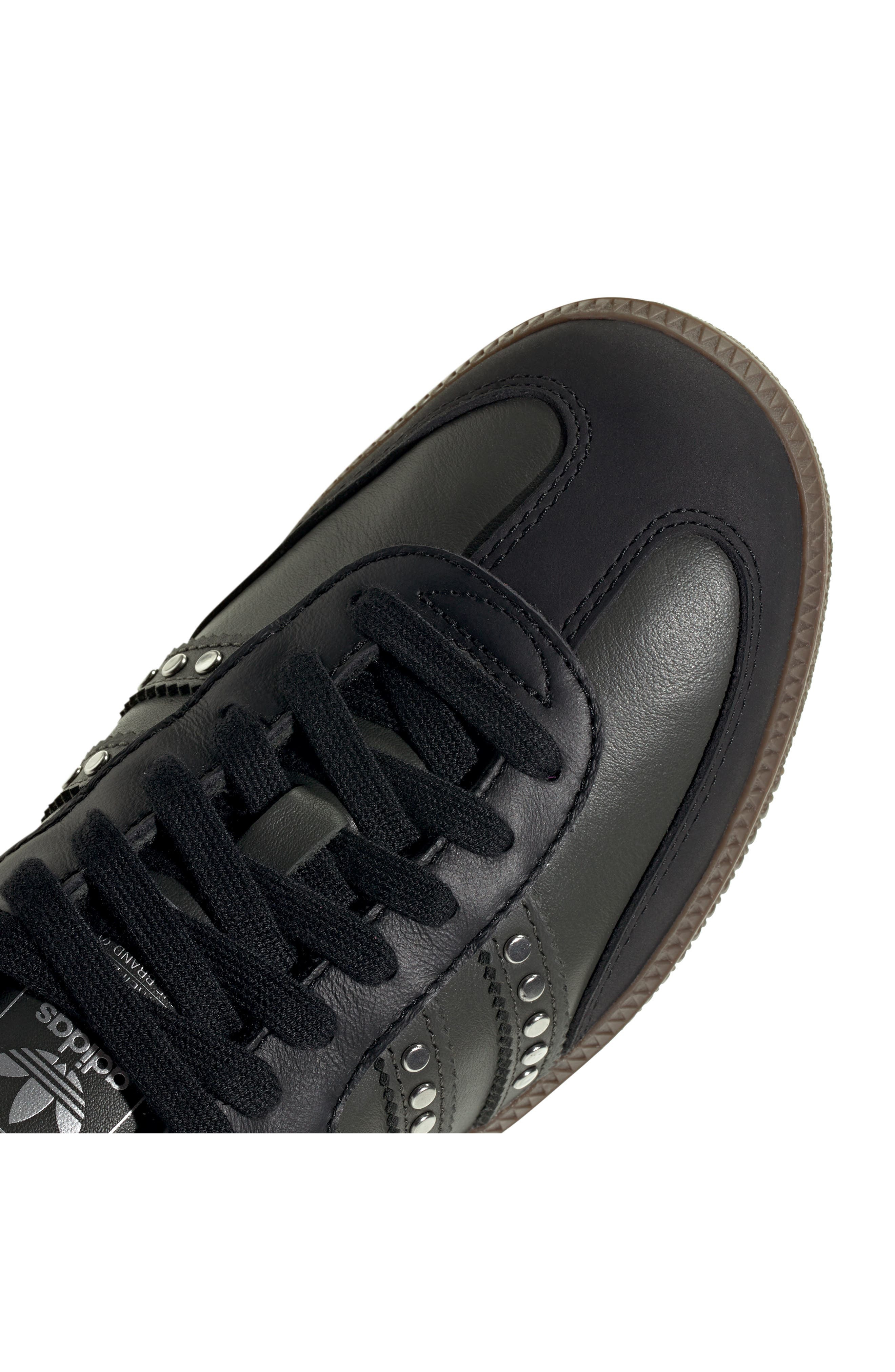 adidas Gender Inclusive Samba OG Sneaker in Black/Earth/Gum at Nordstrom - 7