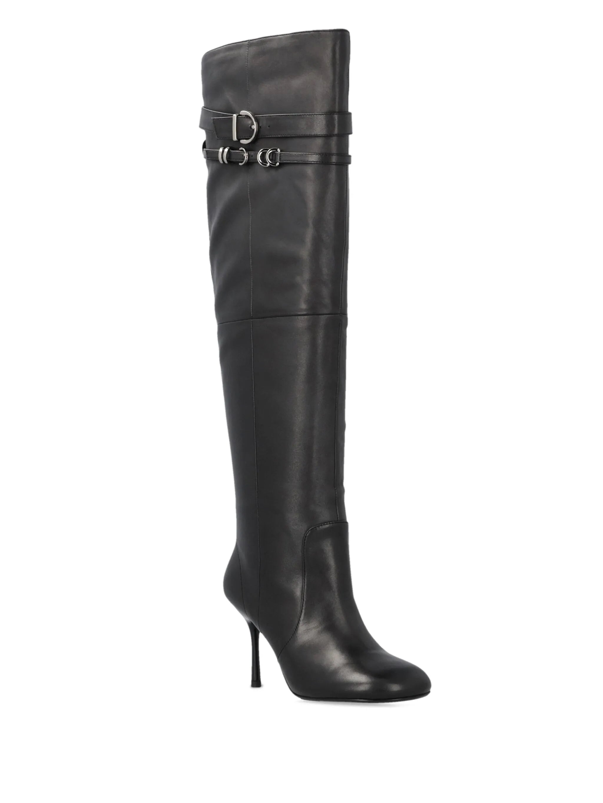 Pinko Leather Knee-length Boots - 5