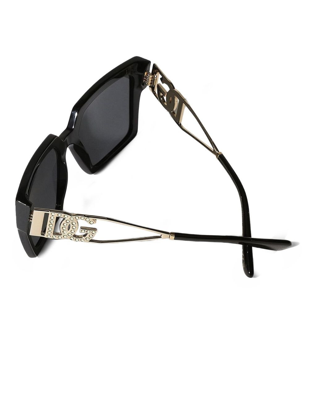 embellished square-frame sunglasses - 3