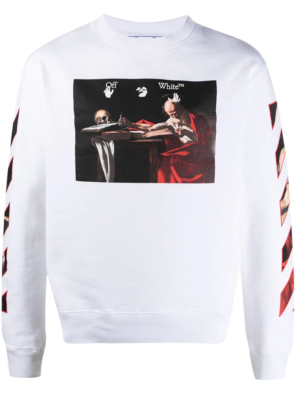 Caravaggio print sweatshirt - 1