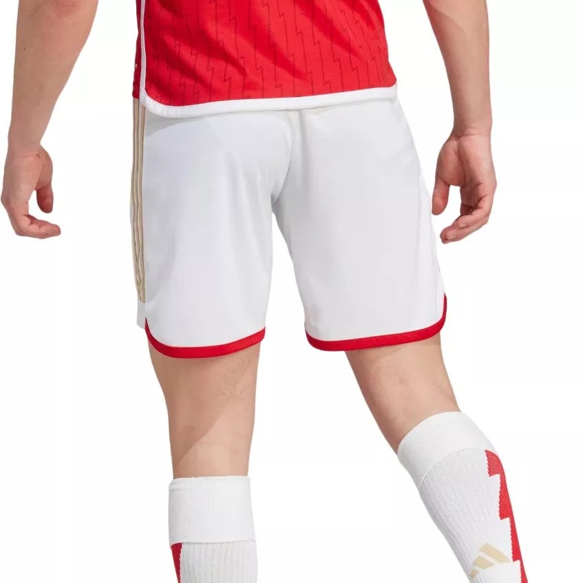 adidas Arsenal 23/24 Home Shorts Asia Sizing 'White Red' HR6924 - 3