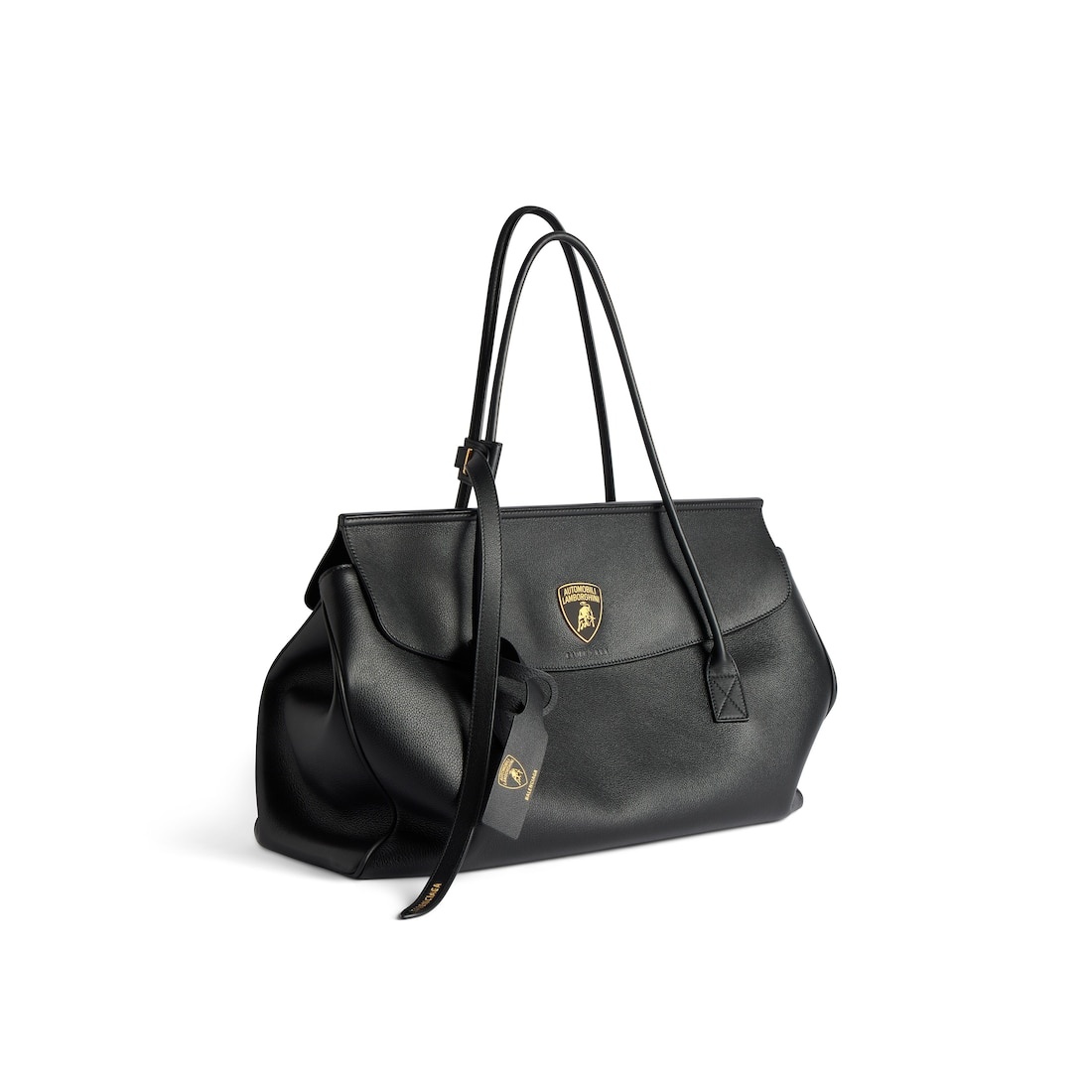 Women's Balenciaga | Automobili Lamborghini Carrie Carry All Bag  in Black - 2