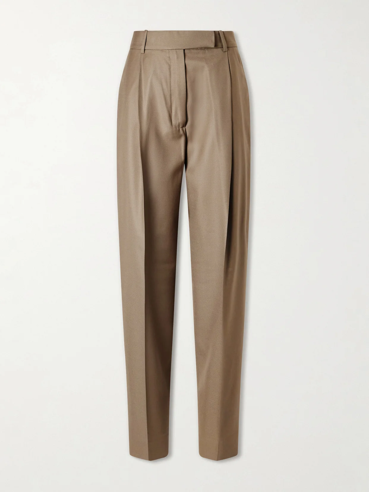 Daria Virgin Wool Tapered Pants - 1