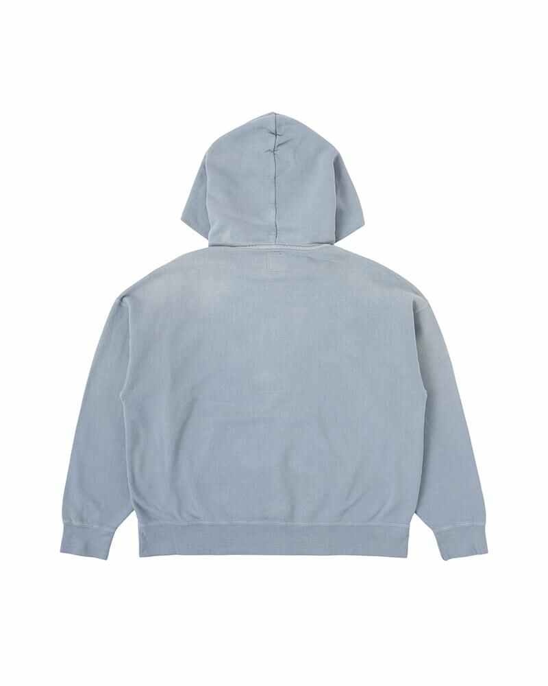 AMPLUS SB HOODIE P.O. DMGD BLUE - 2