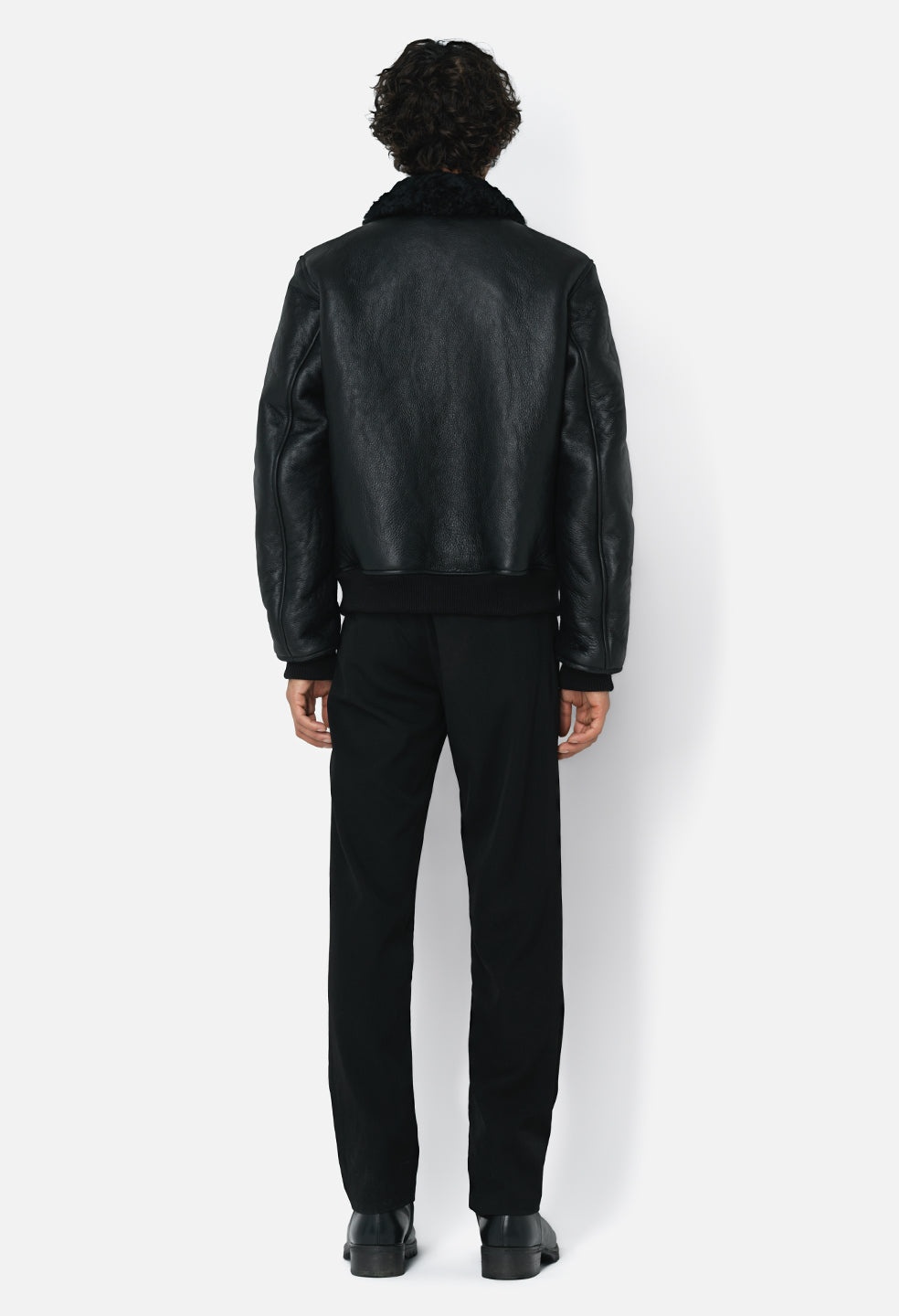 WOOL EASY TROUSER - 5