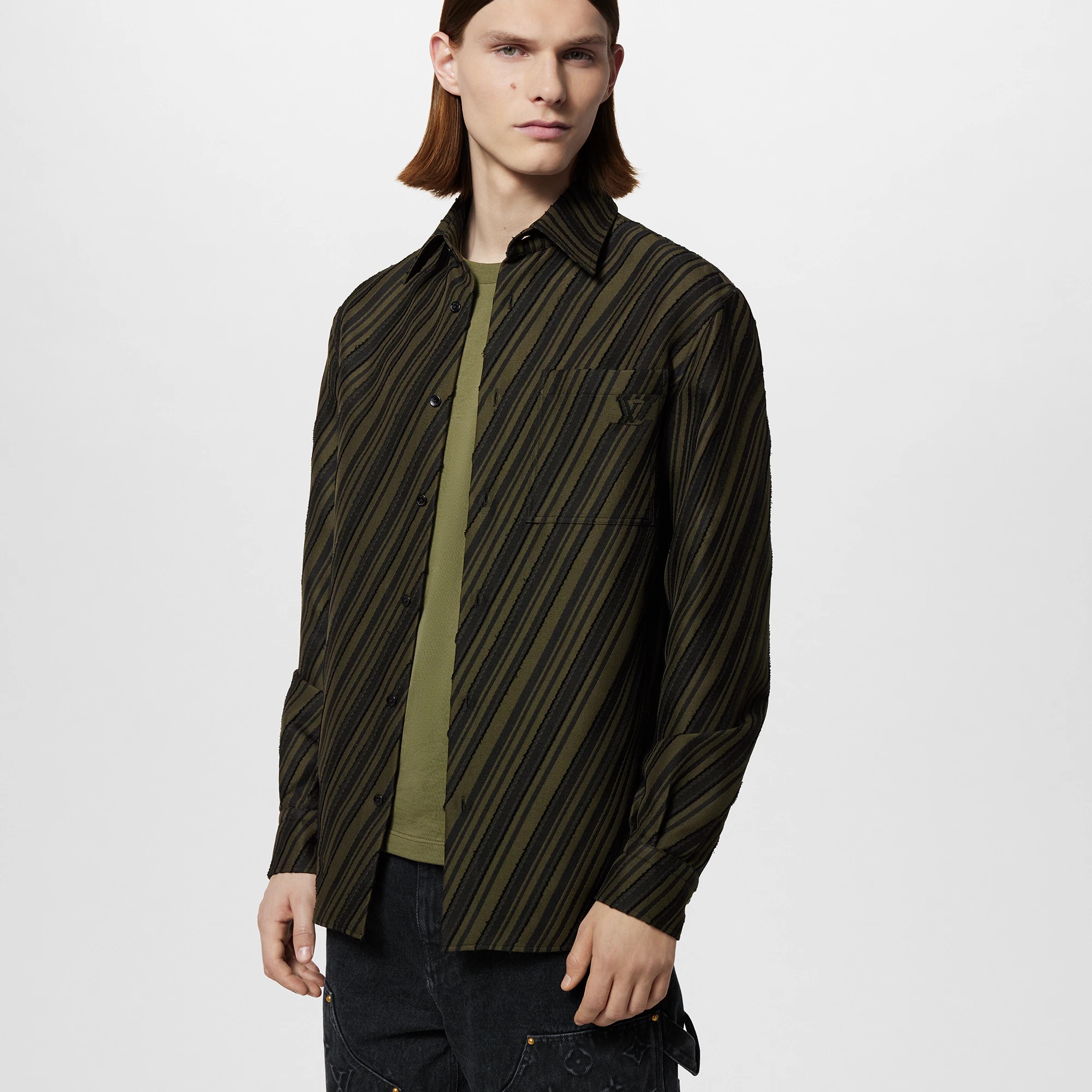 Cotton Jacquard Shirt - 7