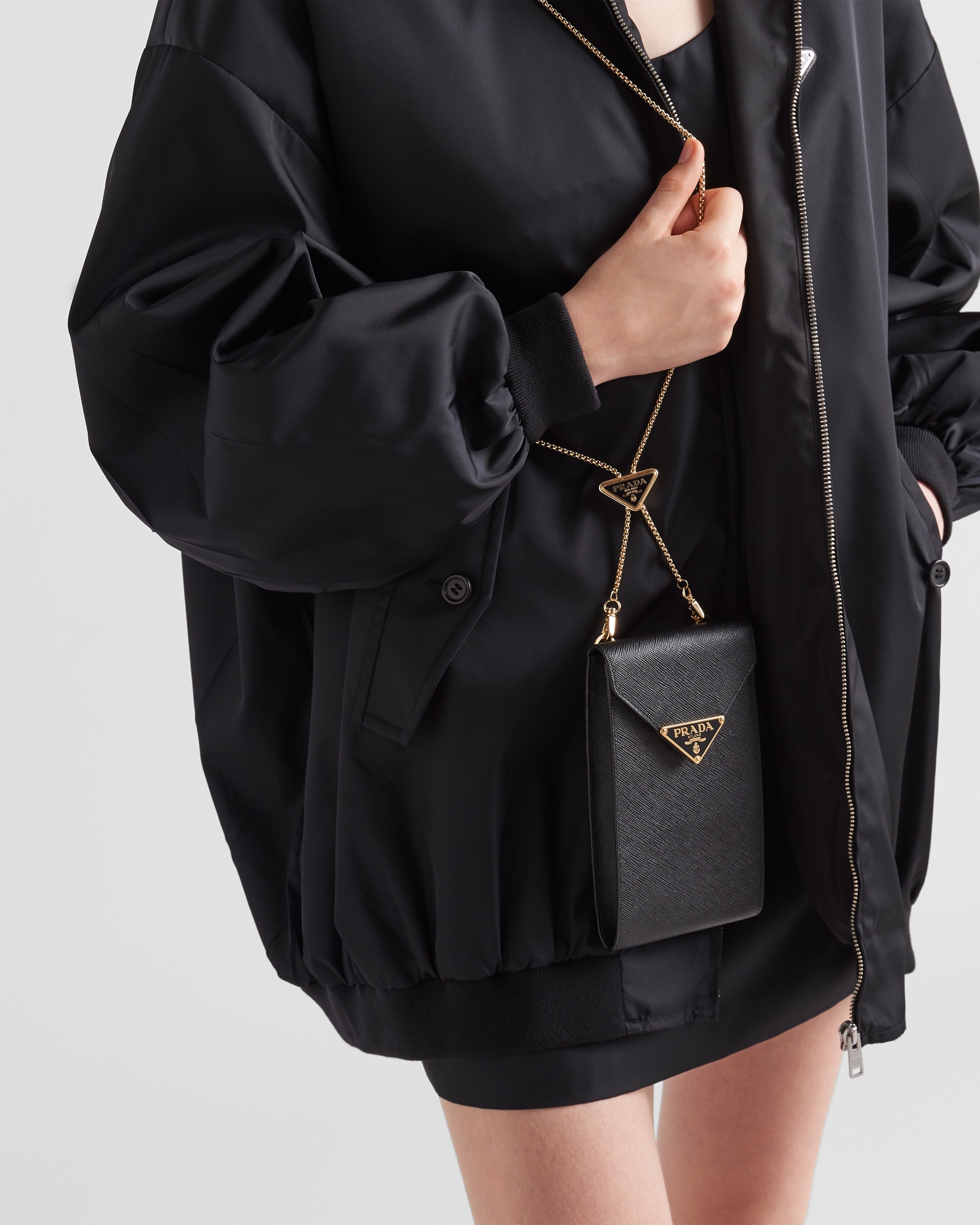 Saffiano leather mini-bag - 8