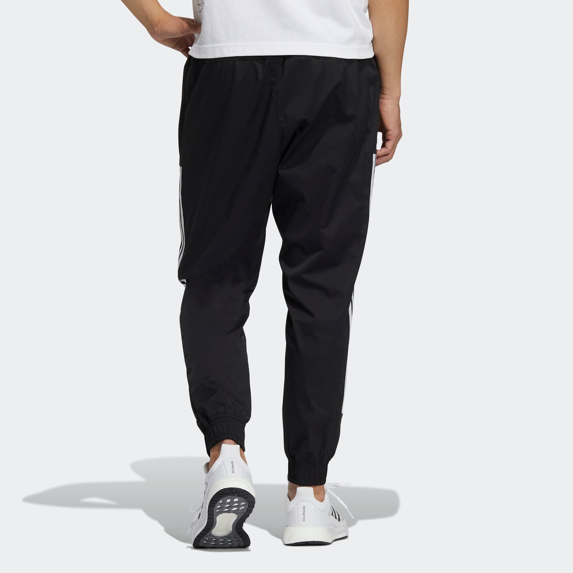 adidas Summer Wv Pants Sports Woven Bundle Feet Long Pants Black HD0351 - 3