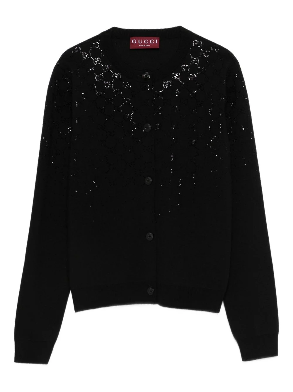 embellished button knitwear - 1