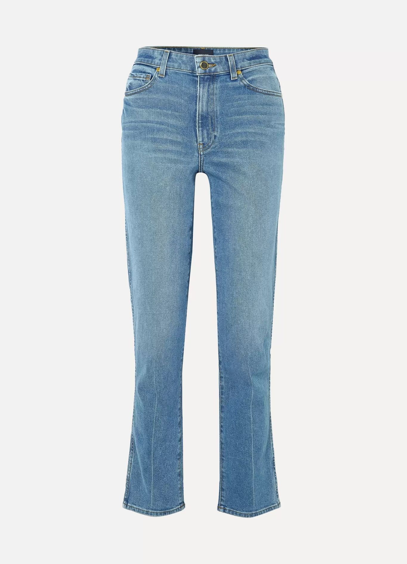 Victoria high-rise straight-leg jeans - 1