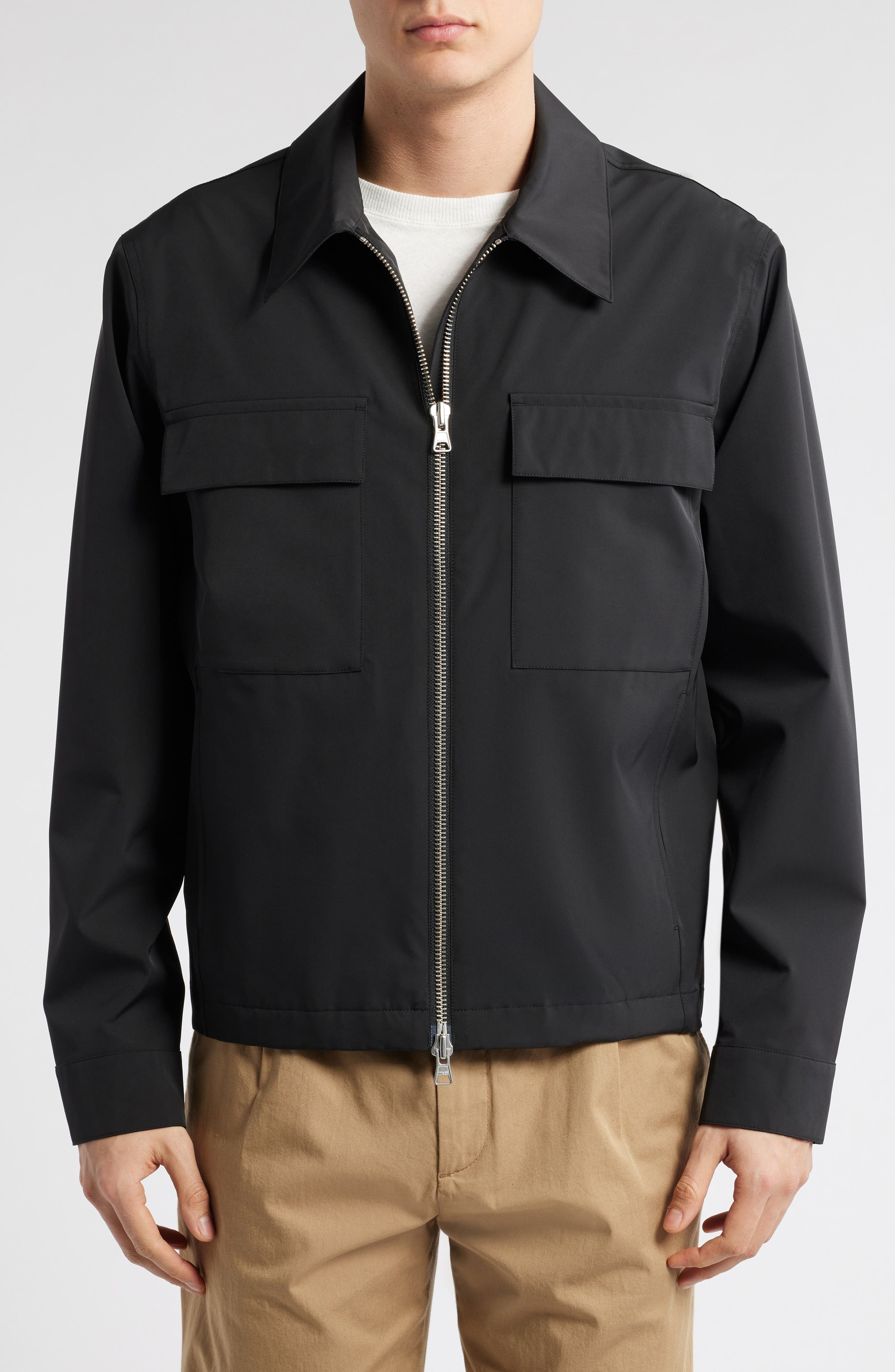 NN07 Alban Waterproof Jacket in Black at Nordstrom - 4