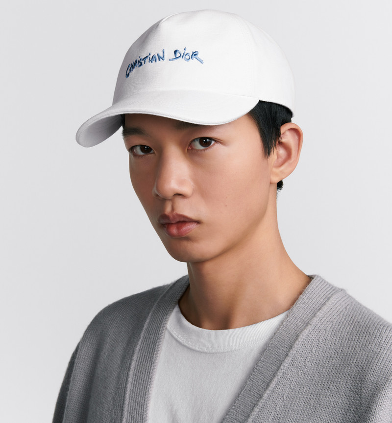 Dior Cap with Christian Dior Tag Signature outlook