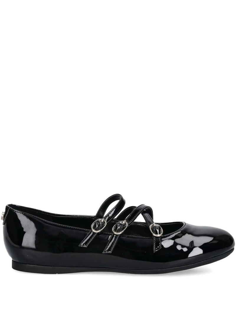 buckle-fastening ballet flats 1