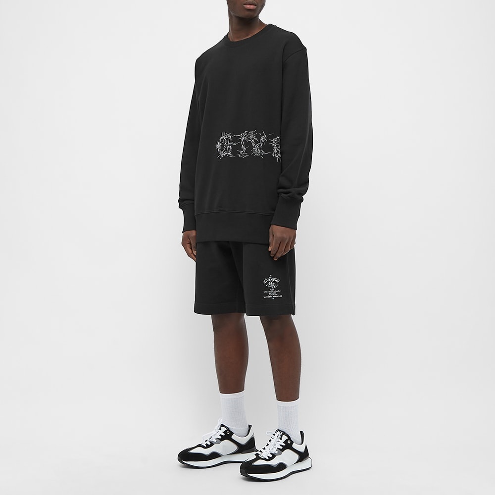 Givenchy Logo Barbed Wire Crew Sweat - 5