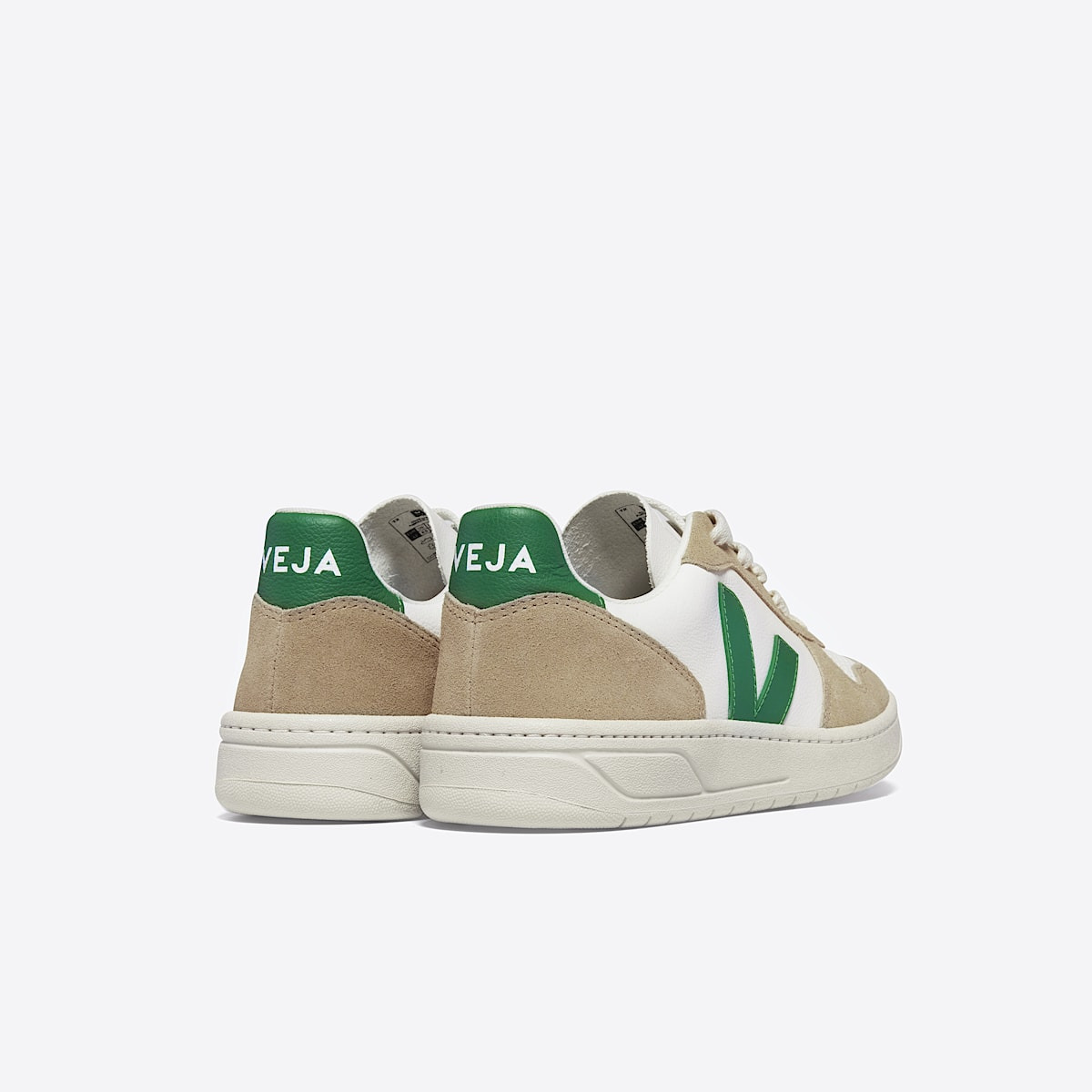 V-10 LEATHER WHITE EMERAUDE SAHARA - 3