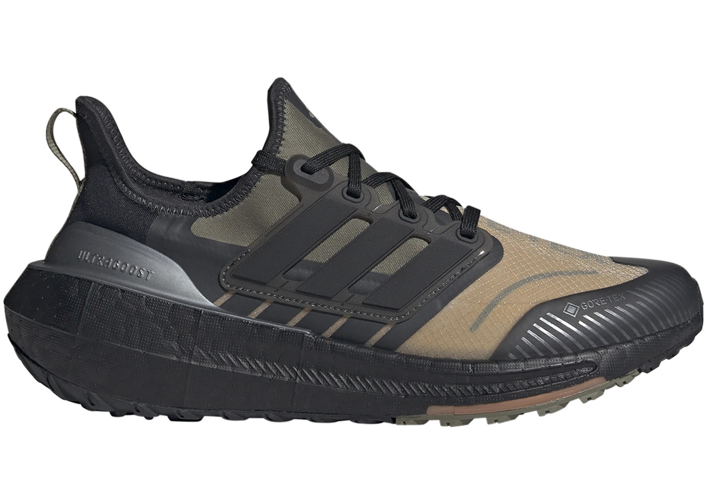 adidas Ultra Boost Light Gore-Tex Preloved Yellow Core Black Olive Strata - 1