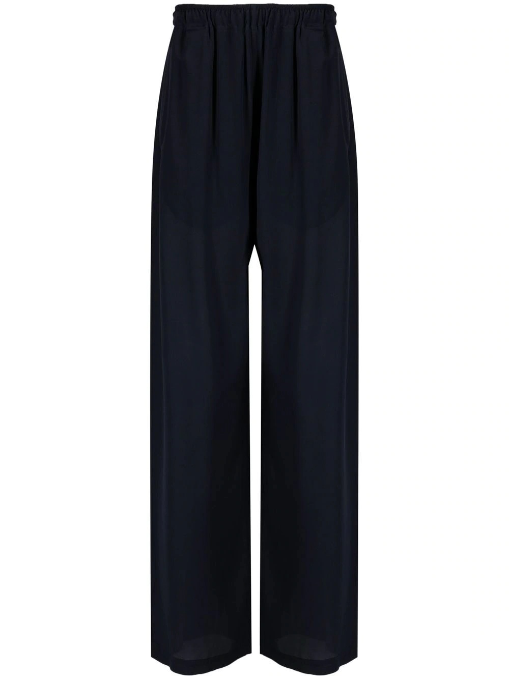 high-waist straight-leg trousers - 1